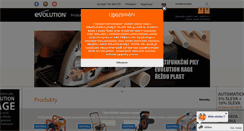 Desktop Screenshot of evolutiontools.cz